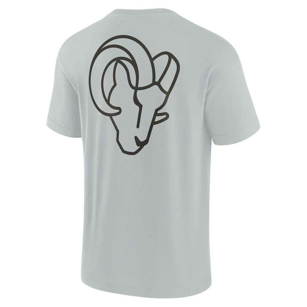 Los Angeles Rams Unisex Elements Super Soft Short Sleeve T-Shirt Gray | Fanatics