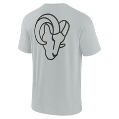 Los Angeles Rams Unisex Elements Super Soft Short Sleeve T-Shirt Gray | Fanatics