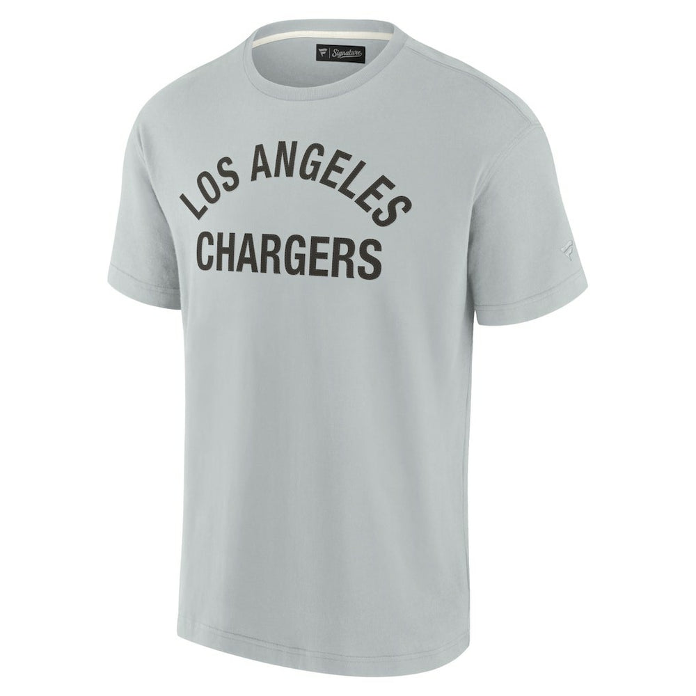 Los Angeles Chargers Unisex Elements Super Soft Short Sleeve T-Shirt Gray | Fanatics