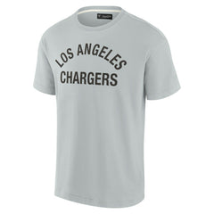 Los Angeles Chargers Unisex Elements Super Soft Short Sleeve T-Shirt Gray | Fanatics