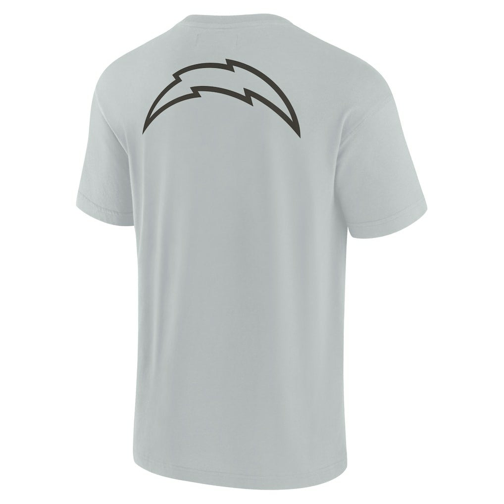 Los Angeles Chargers Unisex Elements Super Soft Short Sleeve T-Shirt Gray | Fanatics