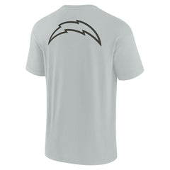 Los Angeles Chargers Unisex Elements Super Soft Short Sleeve T-Shirt Gray | Fanatics