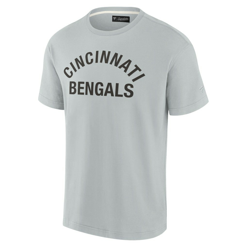 Cincinnati Bengals Unisex Elements Super Soft Short Sleeve T-Shirt Gray | Fanatics