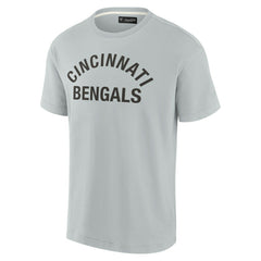 Cincinnati Bengals Unisex Elements Super Soft Short Sleeve T-Shirt Gray | Fanatics