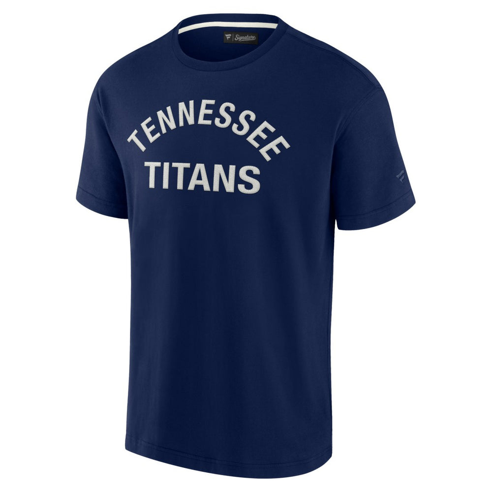 Tennessee Titans Unisex Elements Super Soft Short Sleeve T-Shirt Navy | Fanatics