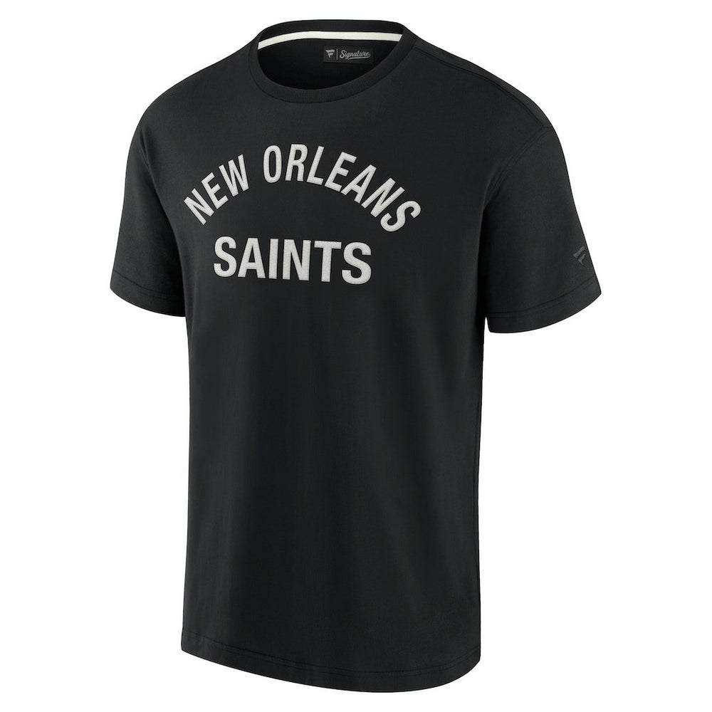 New Orleans Saints Unisex Elements Super Soft Short Sleeve T-Shirt Black | Fanatics