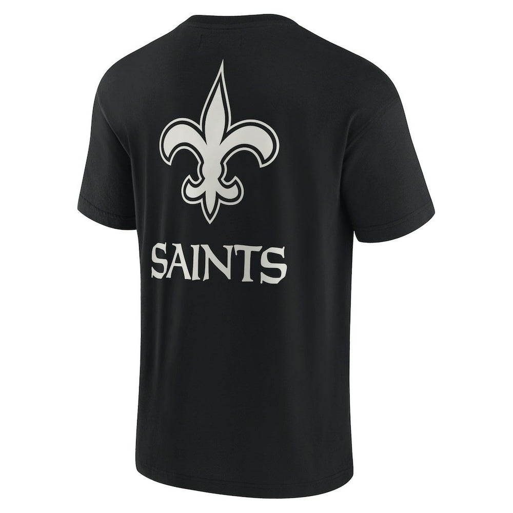New Orleans Saints Unisex Elements Super Soft Short Sleeve T-Shirt Black | Fanatics