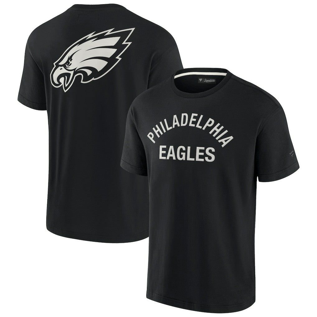 Philadelphia Eagles Unisex Elements Super Soft Short Sleeve T-Shirt Black | Fanatics