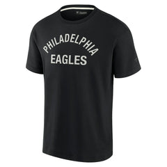 Philadelphia Eagles Unisex Elements Super Soft Short Sleeve T-Shirt Black | Fanatics