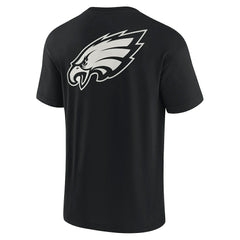 Philadelphia Eagles Unisex Elements Super Soft Short Sleeve T-Shirt Black | Fanatics