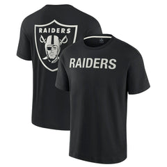Las Vegas Raiders Unisex Elements Super Soft Short Sleeve T-Shirt Black | Fanatics