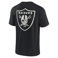 Las Vegas Raiders Unisex Elements Super Soft Short Sleeve T-Shirt Black | Fanatics