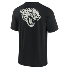Jacksonville Jaguars Unisex Elements Super Soft Short Sleeve T-Shirt Black | Fanatics