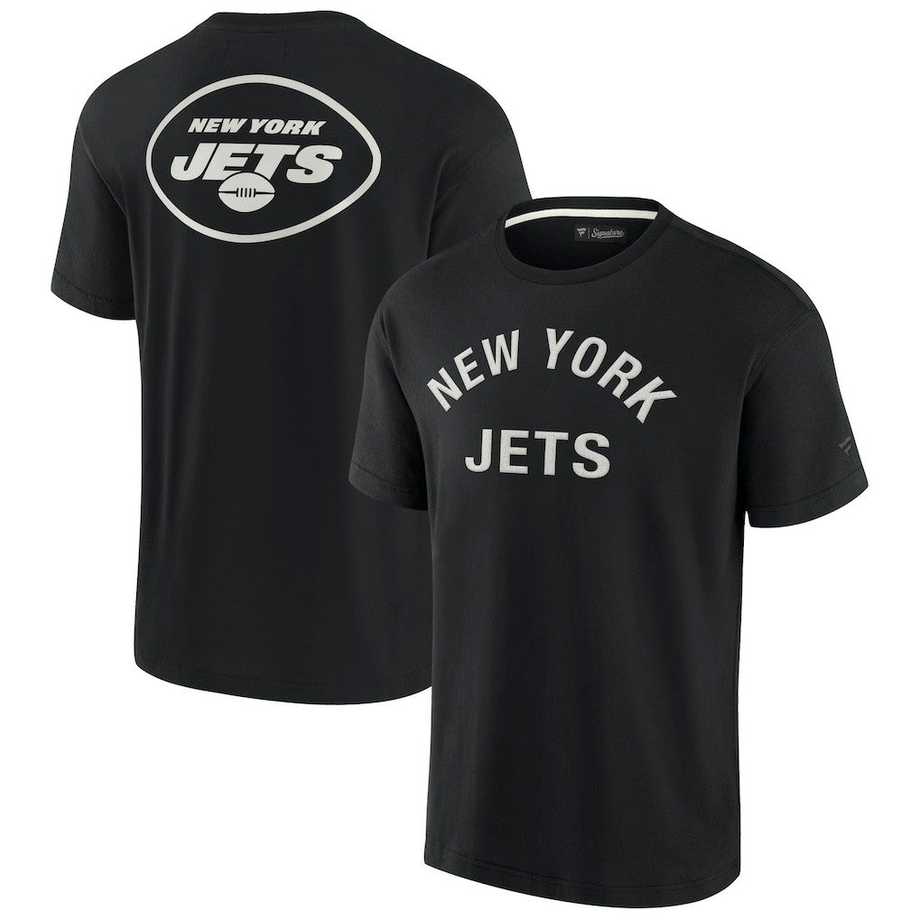 New York Jets Unisex Elements Super Soft Short Sleeve T-Shirt Black | Fanatics