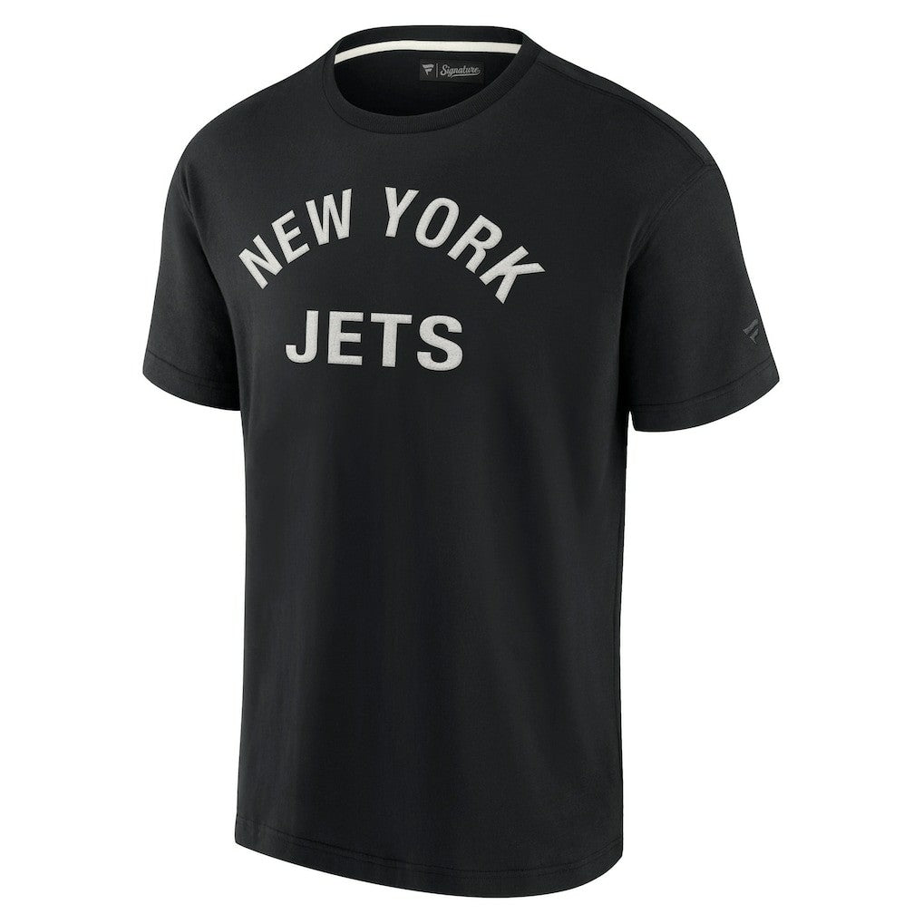 New York Jets Unisex Elements Super Soft Short Sleeve T-Shirt Black | Fanatics