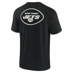 New York Jets Unisex Elements Super Soft Short Sleeve T-Shirt Black | Fanatics