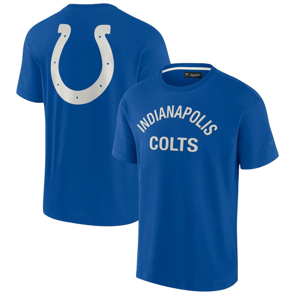 Indianapolis Colts Unisex Elements Super Soft Short Sleeve T-Shirt Royal | Fanatics