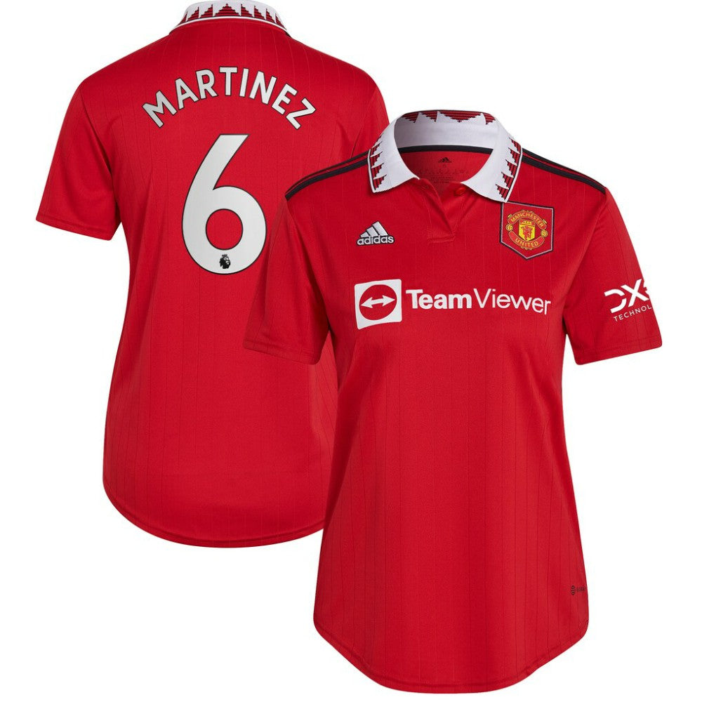 Lisandro Martínez Manchester United Women's 2022/23 Home Replica Player Jersey Red | Adidas Online