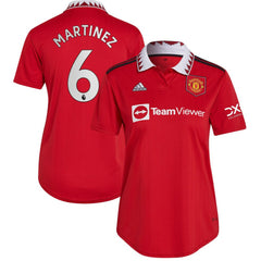 Lisandro Martínez Manchester United Women's 2022/23 Home Replica Player Jersey Red | Adidas Online