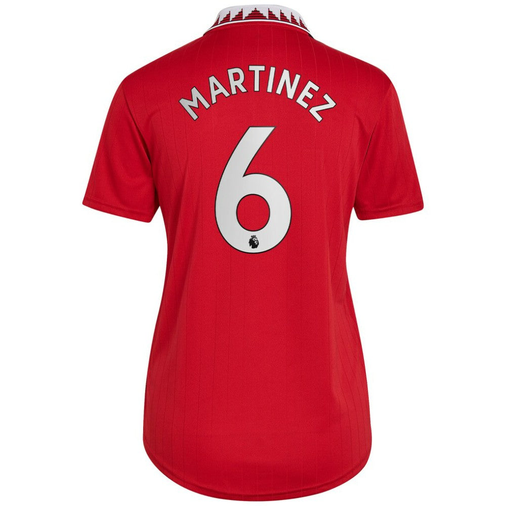 Lisandro Martínez Manchester United Women's 2022/23 Home Replica Player Jersey Red | Adidas Online