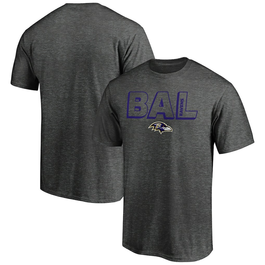 Baltimore Ravens Must Win T-Shirt Charcoal | NFL