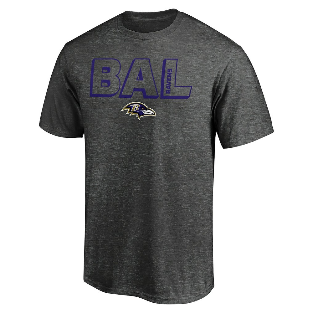 Baltimore Ravens Must Win T-Shirt Charcoal | NFL
