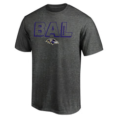 Baltimore Ravens Must Win T-Shirt Charcoal | NFL