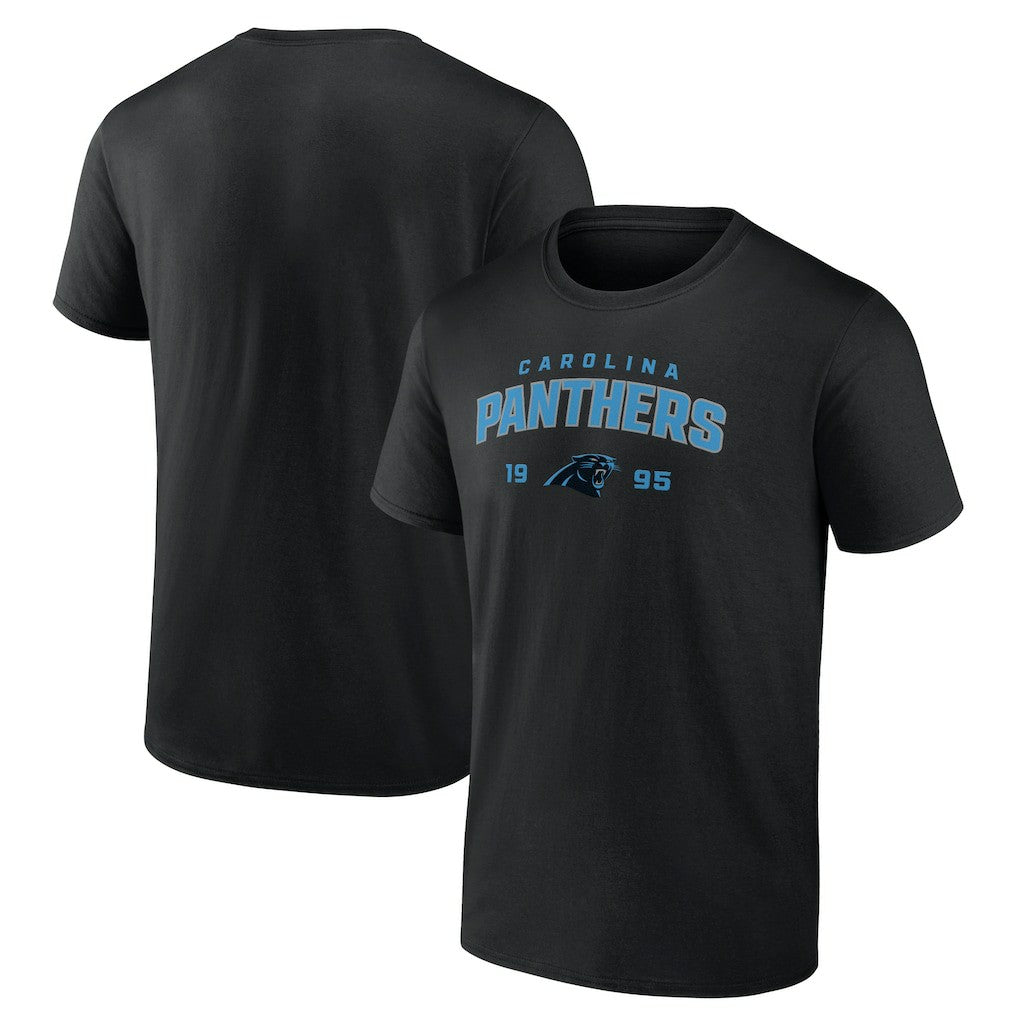 Carolina Panthers Rebel T-Shirt Black | NFL