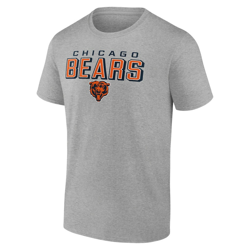 Chicago Bears Swagger T-Shirt Heather Gray | NFL