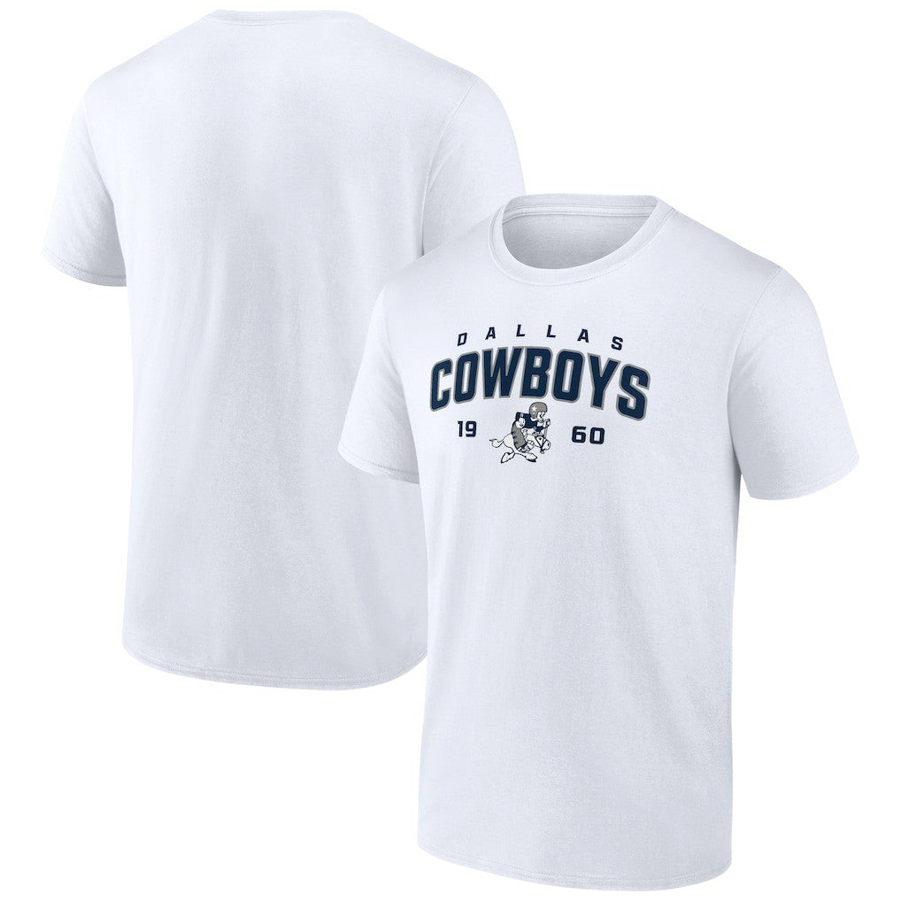 Dallas Cowboys Rebel T-Shirt White | NFL
