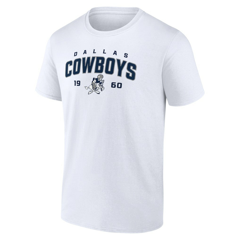 Dallas Cowboys Rebel T-Shirt White | NFL