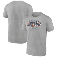 Denver Broncos Swagger T-Shirt Heather Gray | NFL