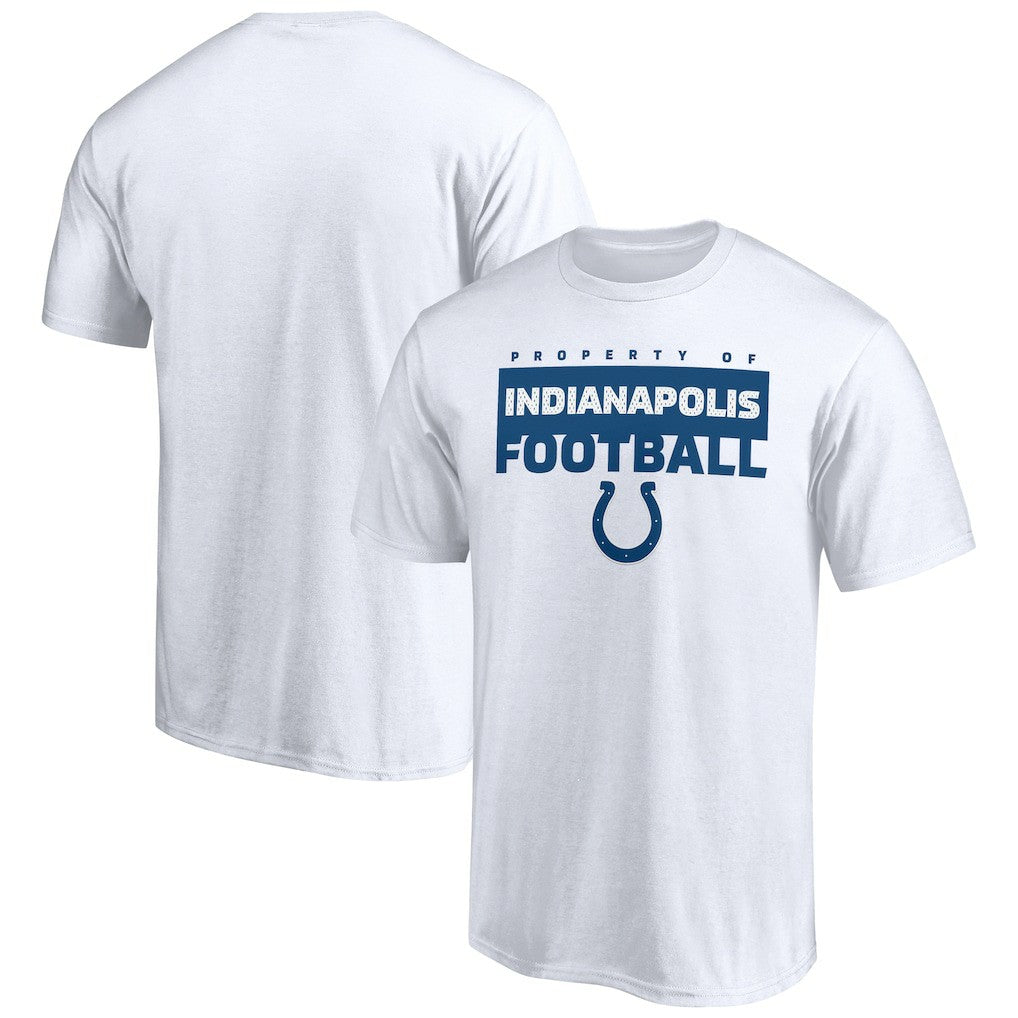 Indianapolis Colts Gain Ground T-Shirt White | NFL