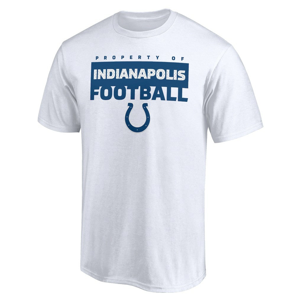 Indianapolis Colts Gain Ground T-Shirt White | NFL