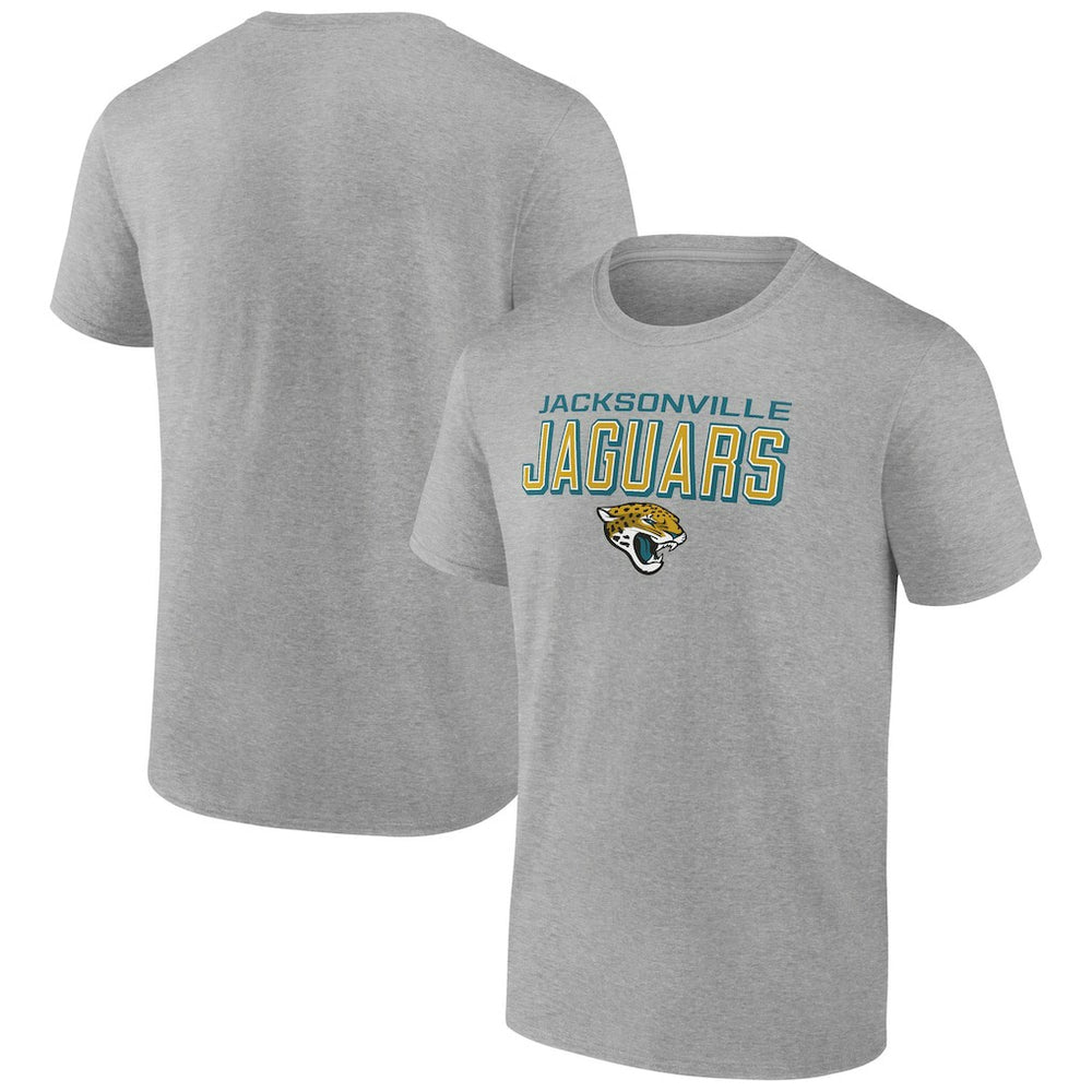 Jacksonville Jaguars Swagger T-Shirt Heather Gray | NFL