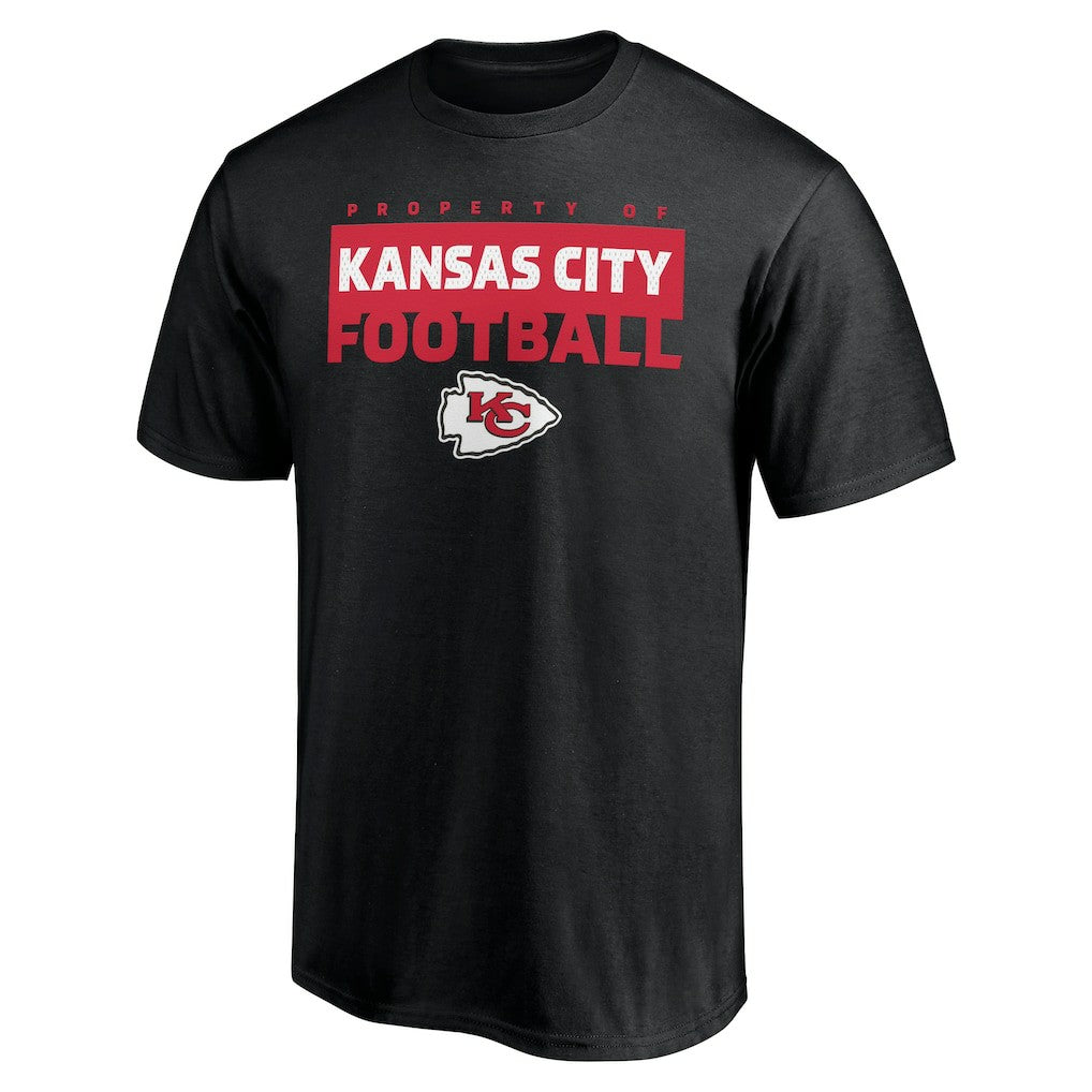 Kansas City Chiefs Gain Ground T-Shirt Black | NFL