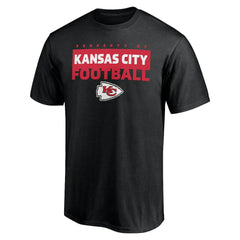 Kansas City Chiefs Gain Ground T-Shirt Black | NFL