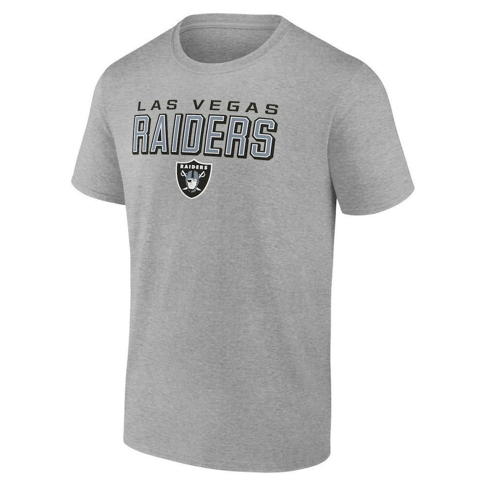 Las Vegas Raiders Swagger T-Shirt Heather Gray | NFL