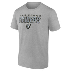 Las Vegas Raiders Swagger T-Shirt Heather Gray | NFL