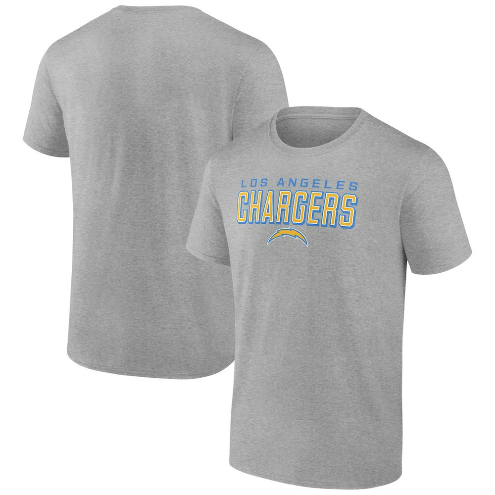 Los Angeles Chargers Swagger T-Shirt Heather Gray | NFL
