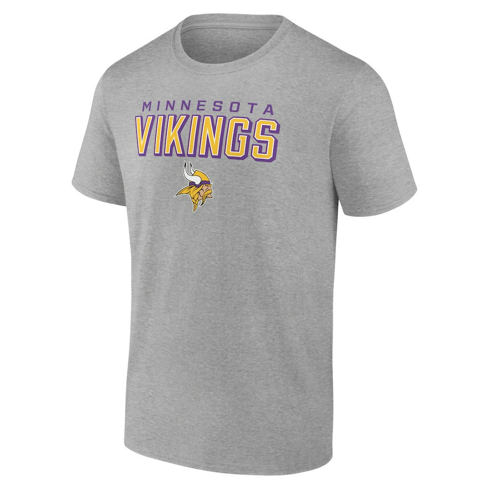 Minnesota Vikings Swagger T-Shirt Heather Gray | NFL