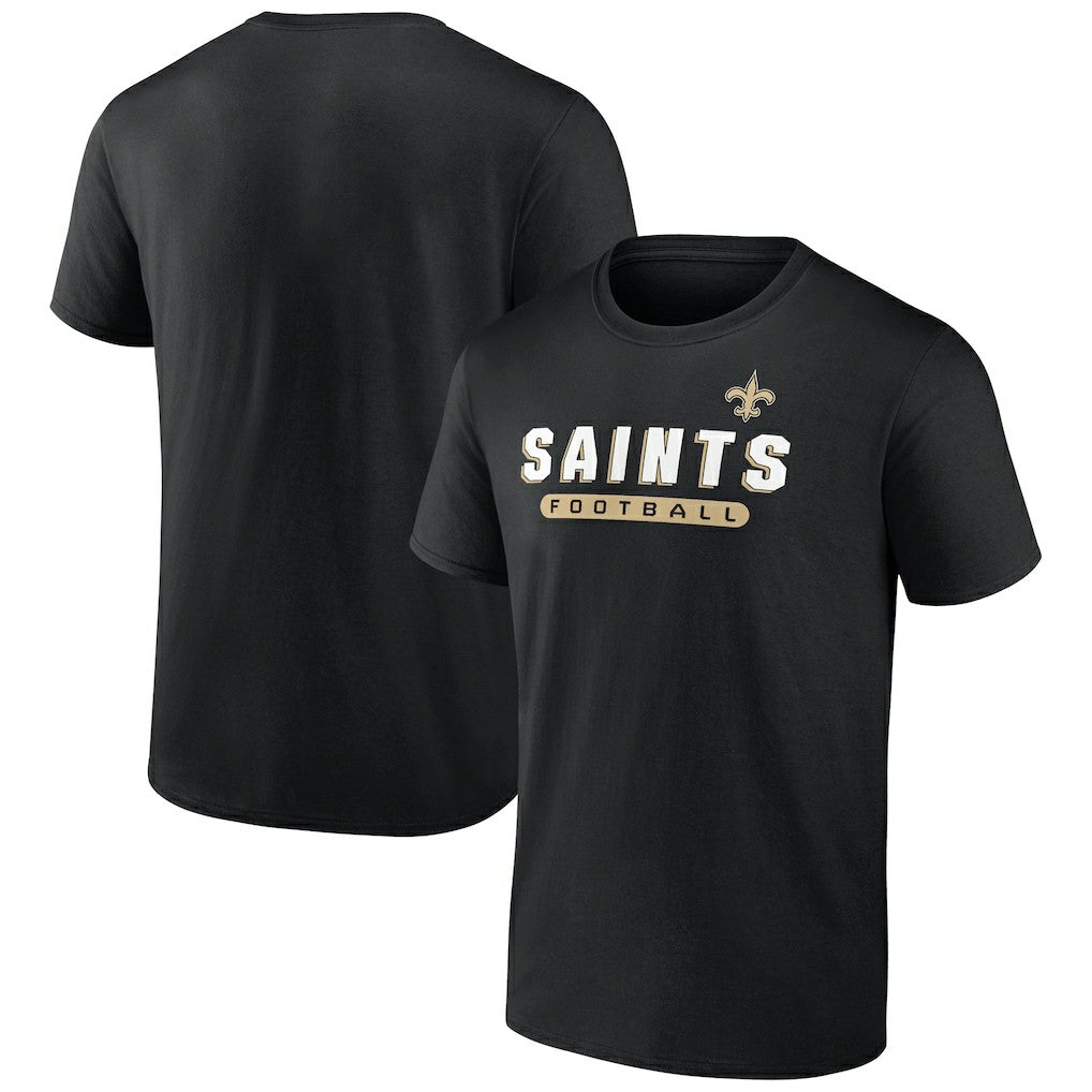 New Orleans Saints Spirit T-Shirt Black | NFL