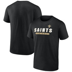 New Orleans Saints Spirit T-Shirt Black | NFL