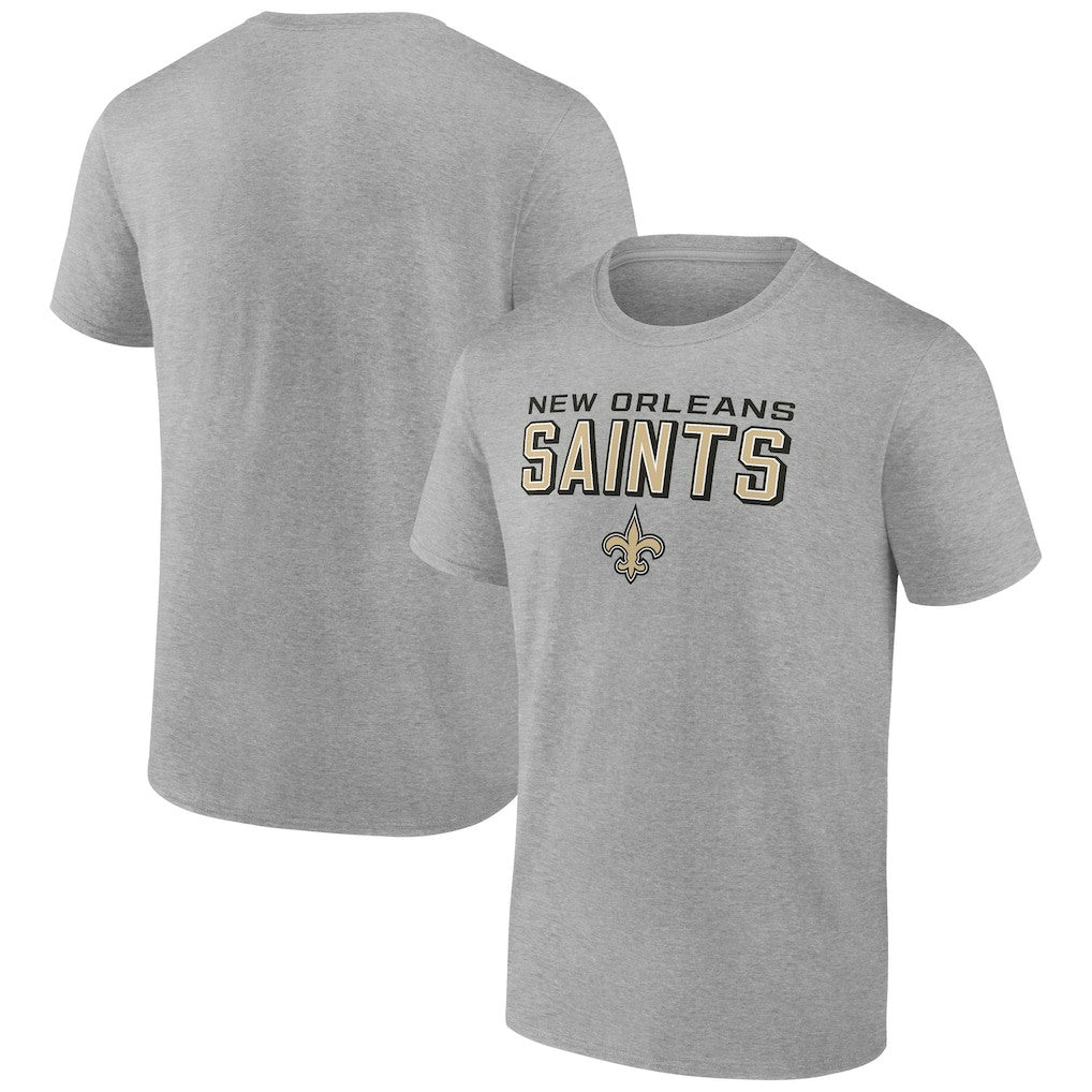 New Orleans Saints Swagger T-Shirt Heather Gray | NFL
