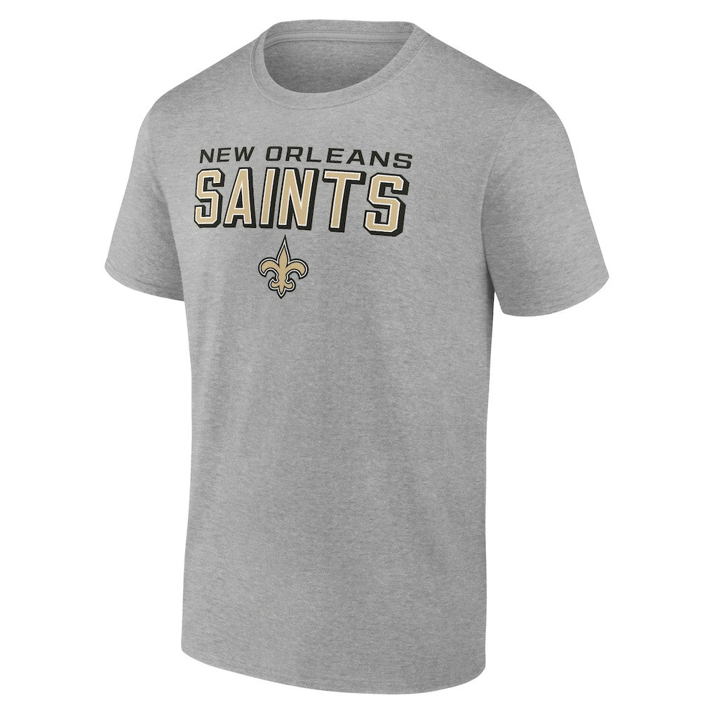 New Orleans Saints Swagger T-Shirt Heather Gray | NFL