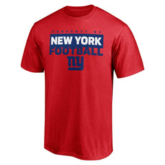 New York Giants Gain Ground T-Shirt Red | NFL