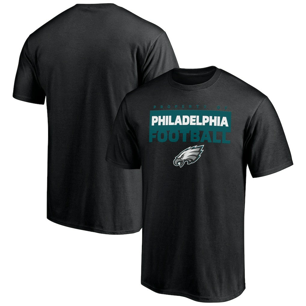 Philadelphia Eagles Gain Ground T-Shirt Black | NFL