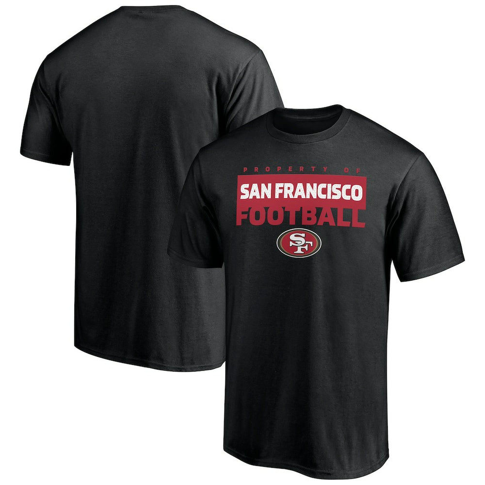 San Francisco 49ers Gain Ground T-Shirt Black | NFL