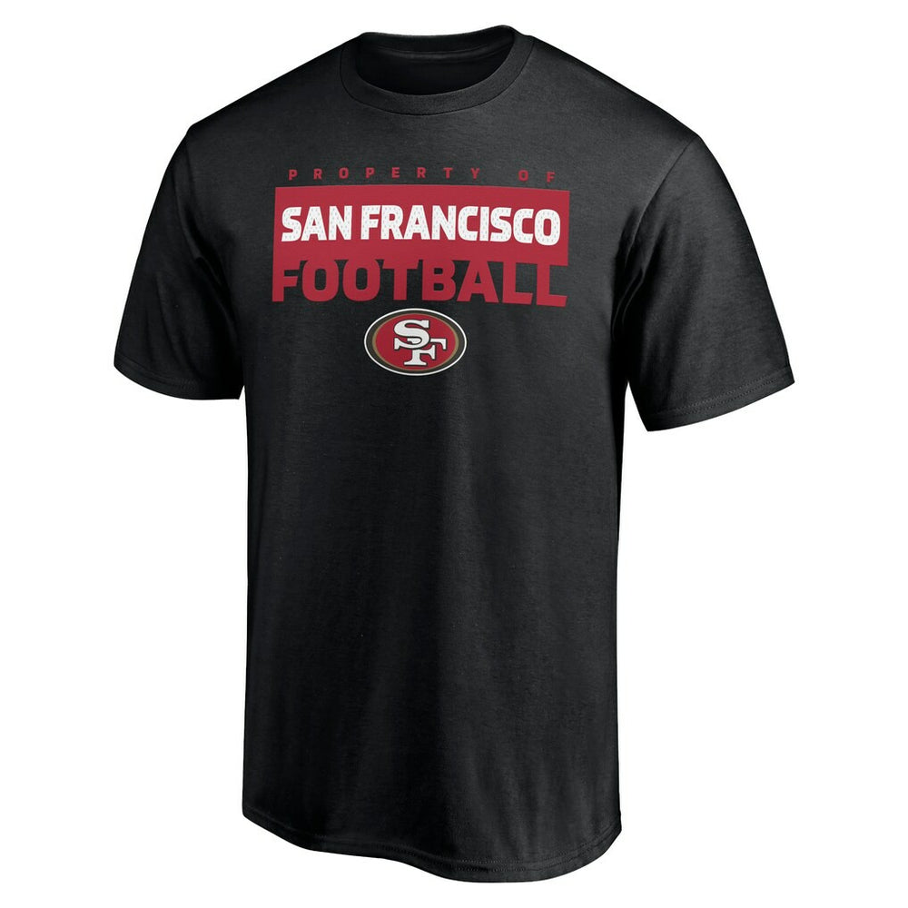San Francisco 49ers Gain Ground T-Shirt Black | NFL