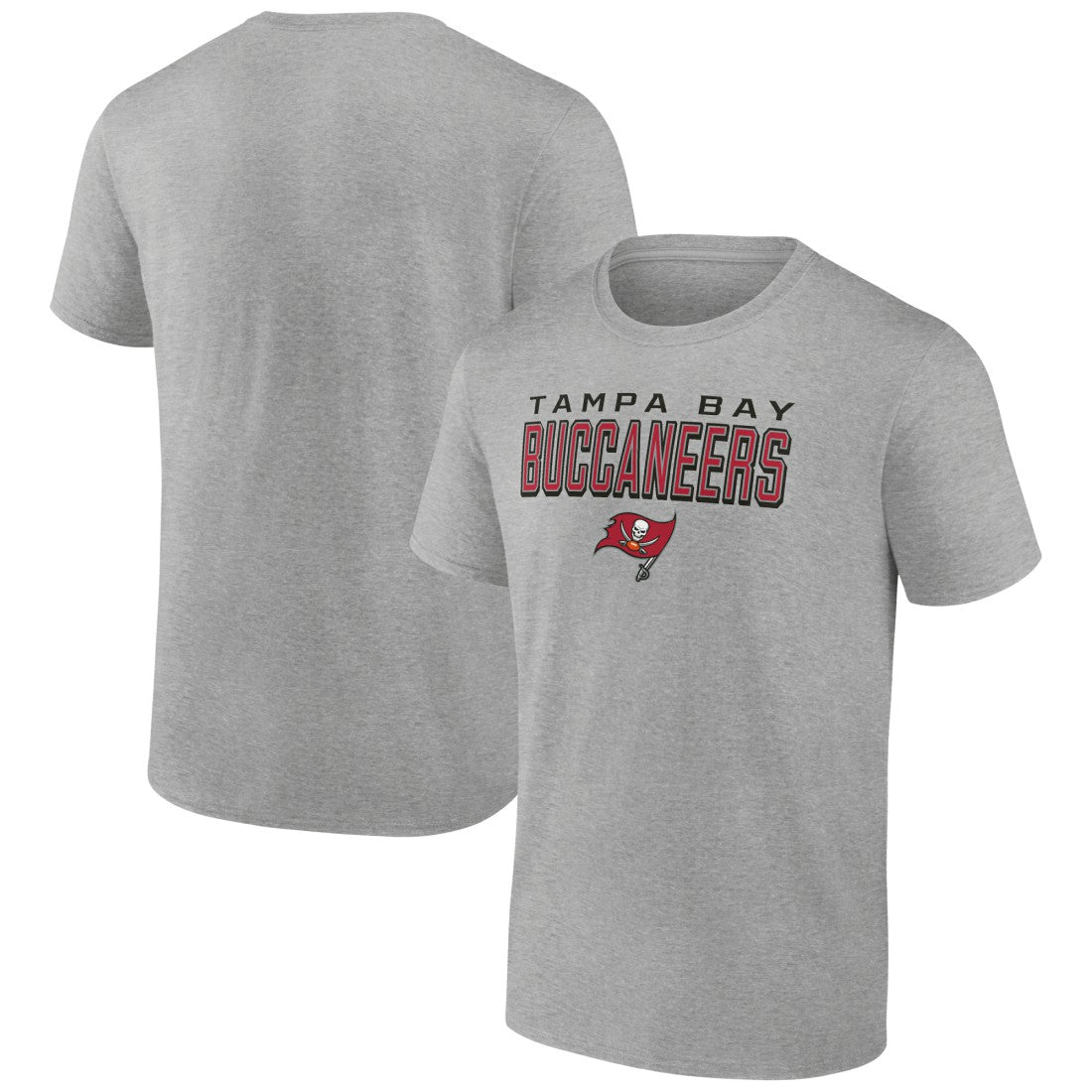 Tampa Bay Buccaneers Swagger T-Shirt Heather Gray | NFL